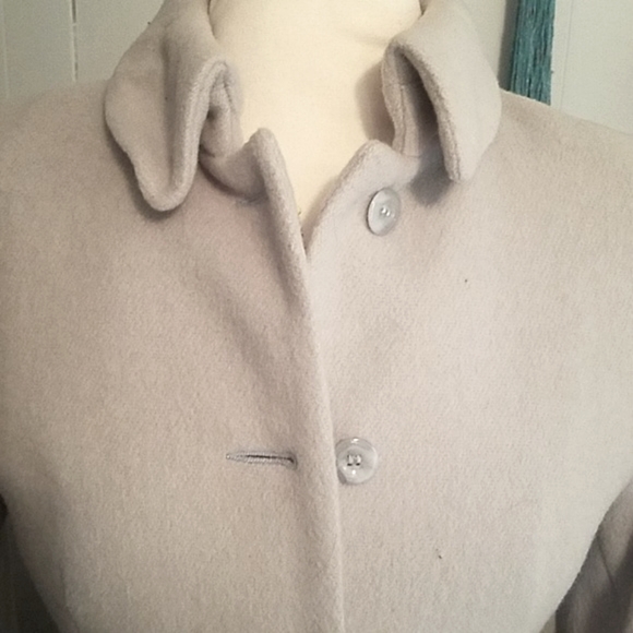 Wool jacket light blue - Picture 2 of 5